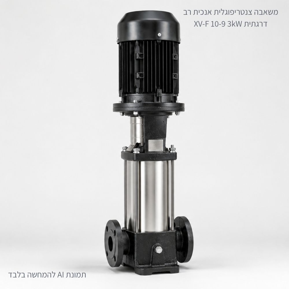 משאבה צנטריפוגלית אנכית רב דרגתית XV-F 10-9 3kW