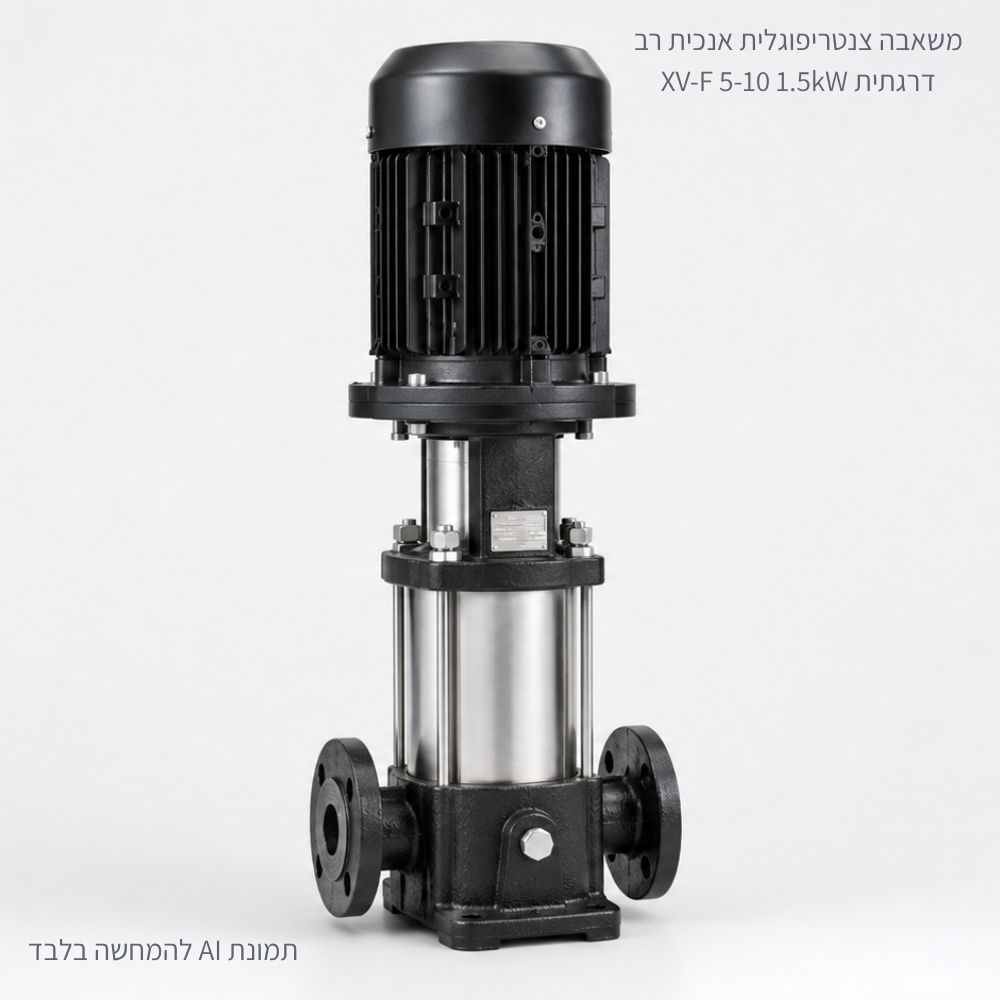 משאבה צנטריפוגלית אנכית רב דרגתית XV-F 5-10 1.5kW